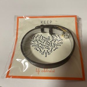 Keep Collective brown single bracelet